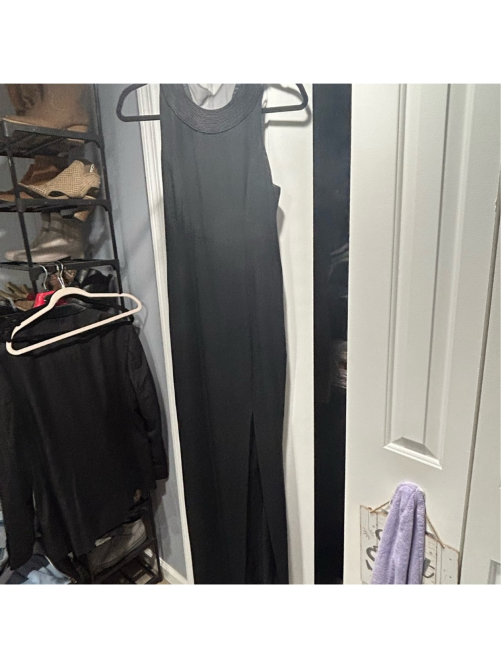 Rimini Black Maxi Dress